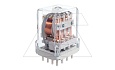 Реле R15-1014-23-3012-K, 4CO, 10A(250VAC), 12VAC, тест-кнопка от интернет-магазина amperkin.by