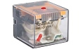 Реле RKL3CO730LT, 3CO, 10A(250VAC/30VDC), 230VAC, мех. индикация, тест-кнопка с блокировкой, LED от интернет-магазина amperkin.by