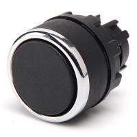 B-F -B-IP50 Головка кнопки черная пластиковая, с фиксацией