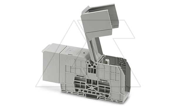 Клемма болтовая RBO 10-HC /41mm, 2 присоед., M10, 150mm2, 309A, 1000V, с защитными крышками, серая