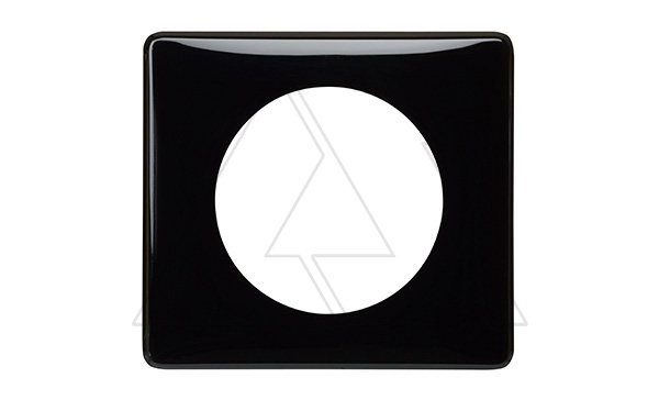 Celiane - Рамка 1 пост черный глянец