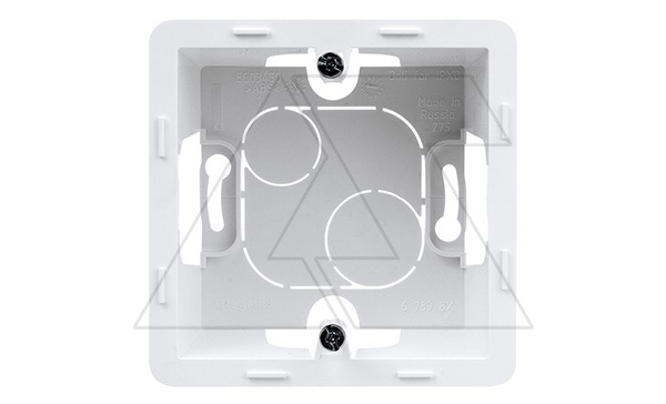 Inspiria - Коробка для наклад. монтажа 1пост (белый)