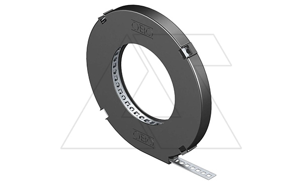 Лента 5055 LII17 FS монтажная перфорированная в пластик. упак., 17x0,75мм, L=10м, перфор. Ø6,5мм, сталь, гальван. оцинк.