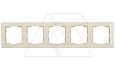 Candela - Рамка 5 постов, к механизмам серии 21, горизонтальный монтаж, сл.кость от интернет-магазина amperkin.by