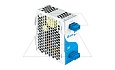 Блок питания импульсный CliQ II, 120W, 2.5A, 85_264VAC (120_375VDC) / 48VDC, DIN35, клемн.колодка, ал.корпус от интернет-магазина amperkin.by