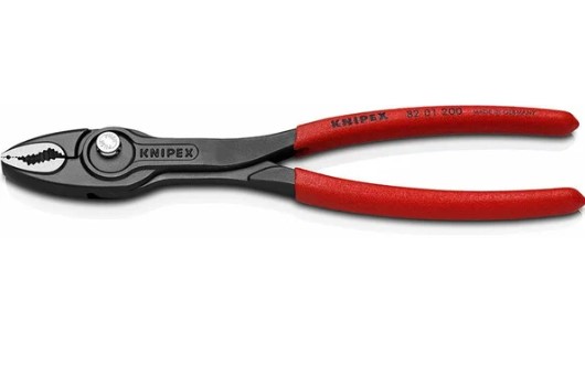 Клещи захватные TwinGrip, 4 - 22 мм, L-200 мм, обливные рукоятки, SB (KNIPEX)
