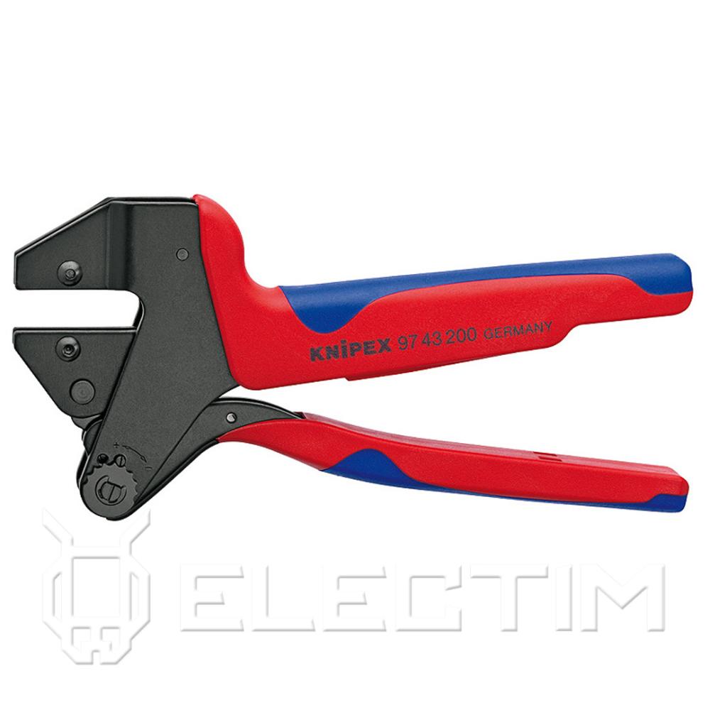 Инструмент для опрессовки системный , без профиля обжима, L-200 мм (KNIPEX)