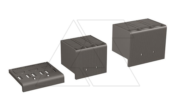 Крышки силовых выводов HTC для XT1, 3P изолирующие высокие 50mm к-т 2шт.