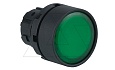 Головка кнопки PB3E, плоская, зеленая, с фиксацией, с подсветкой, 22mm, IP65 от интернет-магазина amperkin.by
