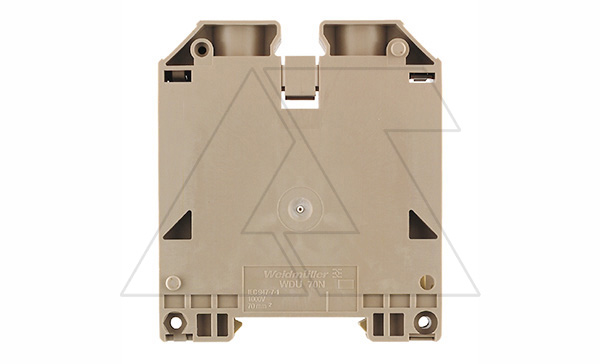 Клемма WDU 70N стандартная, бежевая, изолир. с 2-х сторон, 192А, 1000В