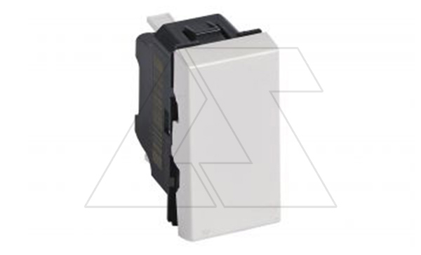 Mosaic - Переключатель на 2 направления 10АX,1М, пруж. зажимы, белый