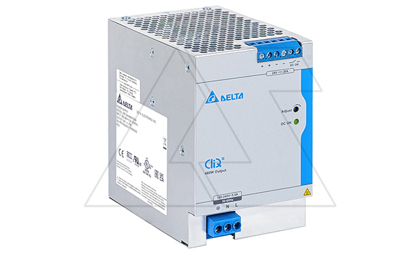 Блок питания импульсный CliQ III, 480W, 20А, 88_264VAC (100/88_375VDC) / 24VDC, DIN35, реле DC OK, винт.клеммы, ал.корпус Блок питания импульсный CliQ III, 480W, 20А, 88_264VAC (100/88_375VDC) / 24VDC, DIN35, реле DC OK, винт.клеммы, ал.корпус