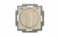 Basic 55 - Выключатель поворотный для управления рольставнями с фиксацией (шампань)