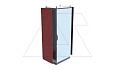 Боковые панели NEO 2000x600мм (ВxГ), RAL7035, IP55, 2шт. от интернет-магазина amperkin.by
