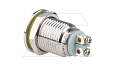 Индикатор FM12L, желтый, LED 24VAC/DC, 12mm, винт. зажим, нерж. сталь, IK10, IP67 от интернет-магазина amperkin.by