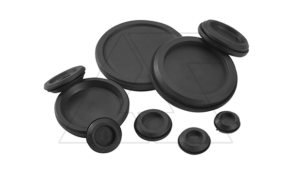 Сальник одиночный плоский T-GD9, 9x15.5x20x7(AxBxCxD)mm, диаметр кабеля в mm: 9, IP54, RAL9005, UL94V-0