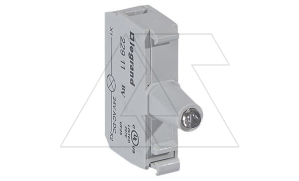 Osmoz - Блок красного индикатора LED, 12…24VAC/DC, винтовые зажимы