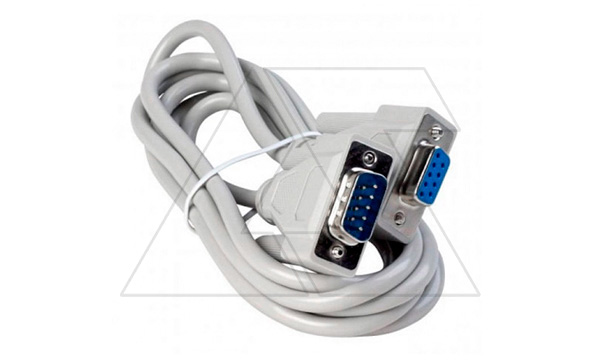 Кабель подключения внешних устройств к панели оператора через COM-порт (RS232/422/485), DE9F-DE9M, длина 1.8м.