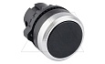 Головка кнопки плоской, черная, без фикс., IP65 от интернет-магазина amperkin.by