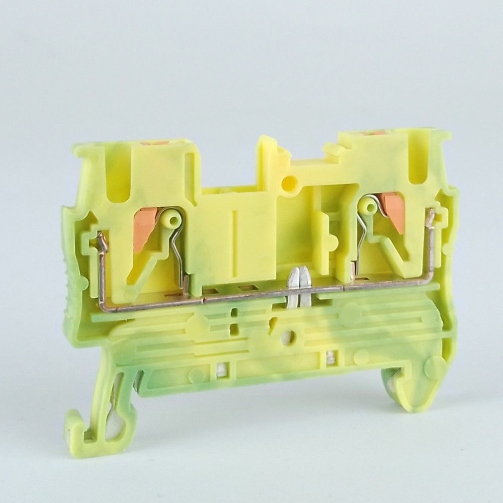 FJT-205- 2,5PE Клемма заземляющая проходная, пружинные зажимы