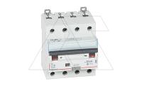 Дифф. авт. выключатель Legrand DX3, электромеханический, 4P, 16A, хар-ка C, 6kA, 30mA, тип AC, 4M