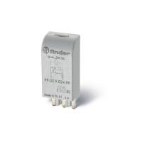 Модуль индикации и защиты 99.02.0.230.98, зеленый светодиод + варистор, 110…240VAC/DC