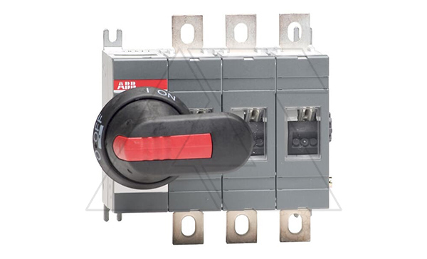 Выкл. нагрузки OT200E03P, 200A 3P видимый разрыв с выносной блок. рукояткой OHB65J6 и осью OXP6X210