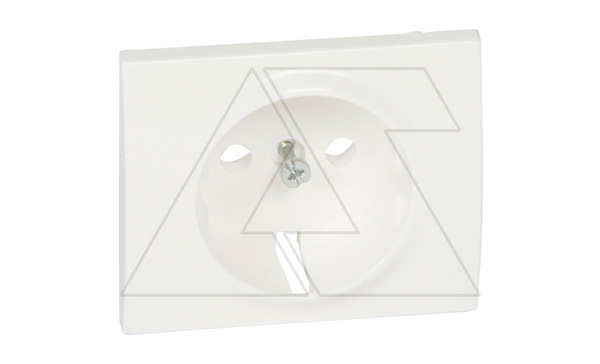 Galea Life - Обрамление для розетки 2Р+Е нем.стд., White