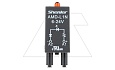 Модуль AMD-L1N, красный LED, 6_24VAC/DC, черный, для SRU, SKF14, SKC, SKB, STB, SRC*-E, SRB, GZT, GZM, GZS, GZMB, ES32 от интернет-магазина amperkin.by