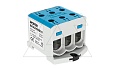 Клемма Morek OTL95-3 синяя, 3xAl/Cu 6_95mm², 245(CU)/220(AL)A на клемму, 1000V, винтовые зажимы от интернет-магазина amperkin.by