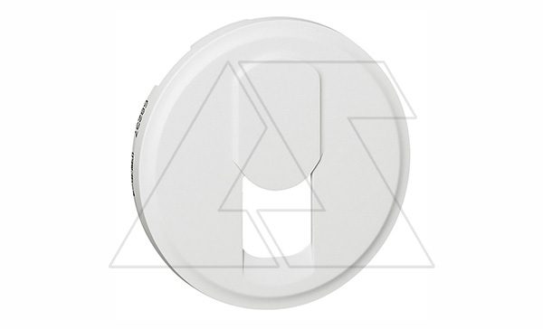 Celiane - Лицевая панель для розетки телефонной белый