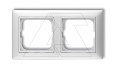 Basic 55 - Рамка на 2 поста (сл.кость) от интернет-магазина amperkin.by