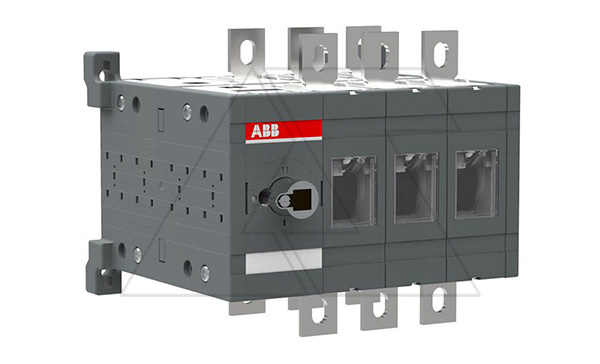 Выкл. нагрузки реверсивный OT315E03C, 315A 3P схема I-0-II видимый разрыв без рукоятки