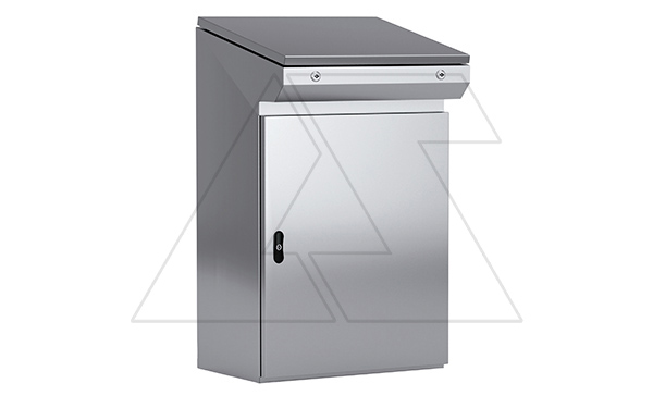 Пульт управления моноблочный 1000x600x400мм (ВxШxГ) с монт. панелью, нерж. сталь, IP55