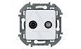 Inspiria - Розетка TV-SAT (белый) от интернет-магазина amperkin.by