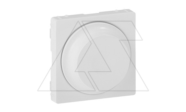 Valena Life - Лицевая панель для светорегулятора с поворотной ручкой, белая