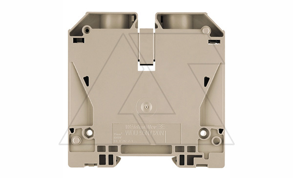 Клемма WDU 95/120N стандартная, бежевая, изолир. с 2-х сторон, 269А, 1000В