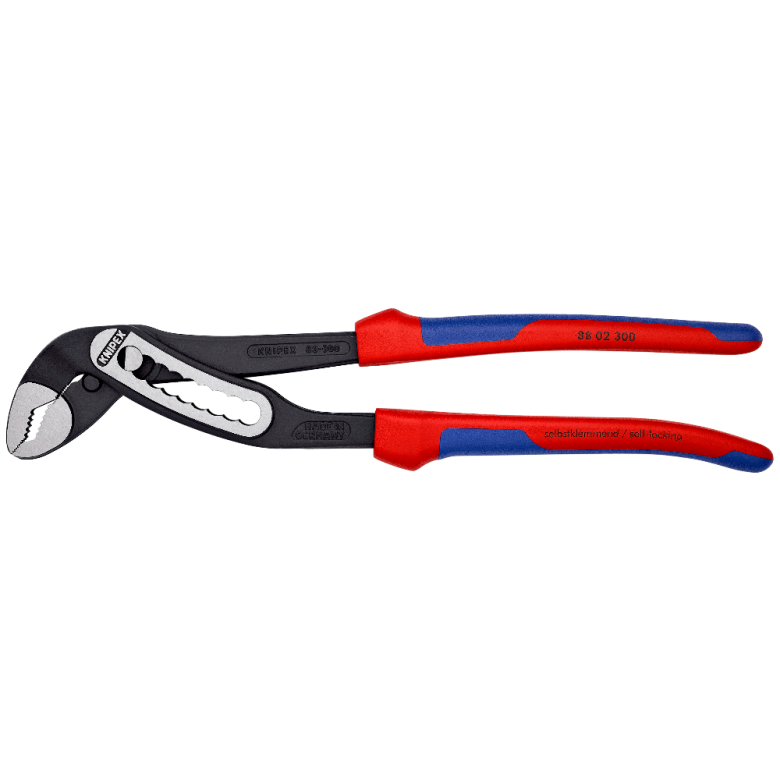 Клещи переставные ALLIGATOR®, 70 мм (2 3/4"), под ключ 60 мм, L-300 мм, Cr-V, серые, 2-комп. рукоятк