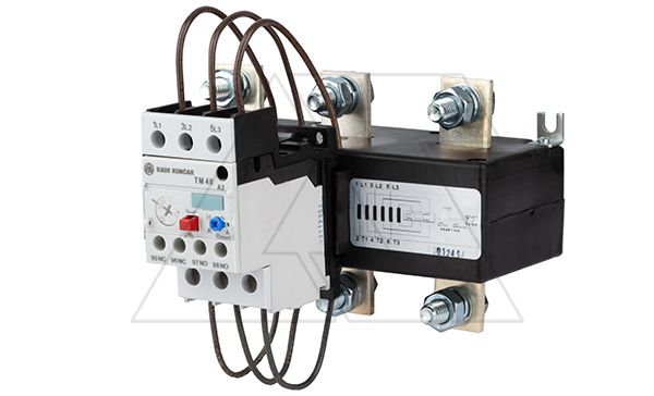 Реле тепловой перегрузки TRM 400-160A, It=110_160A, 1NO+1NC, CLASS 10A, с трансформаторами тока, отдельный монтаж