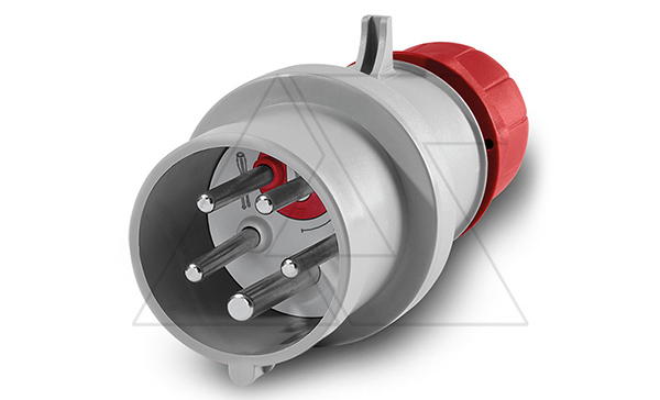 Разъем пром. силовой CEE кабельный, штекер, с перекл. чередования фаз, 16A, 3P+N+E 6h, 346_415VAC 50/60Hz, IP44/IP54, серия OPTIMA