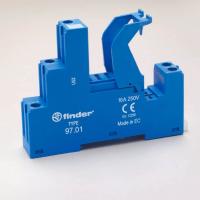 Розетка 97.01.SMA с металлическим удерживающим зажимом для реле 46.61