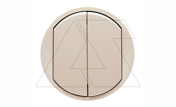 Celiane - Лицевая панель для выключателя двойного слоновая кость