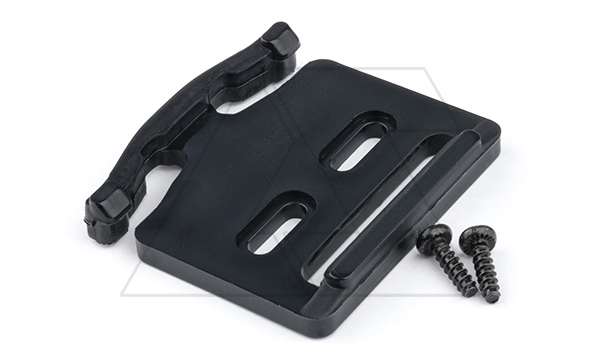 Фиксатор пластиковый на DIN-рейку 35мм, 45x49мм