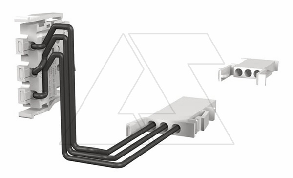 Блок перекл. контактов AUX-C 1Q 1SY (1COвспом.+1COавар.) для XT2 и XT4, 6A-250VAC13 0.3A-250VDC12 с проводами 1m и разъемами для выкат. исп.