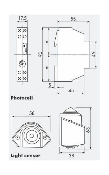 Датчик освещенности B.E.G. TS-DD от интернет-магазина amperkin.by