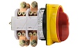Переключатель BS 200 10 LK, аварийный, 3P, 200A, тип 0-1, 60kW(400VAC по АС-23), на дверь, красная блокируемая в 0 рукоятка, фронт IP40 от интернет-магазина amperkin.by