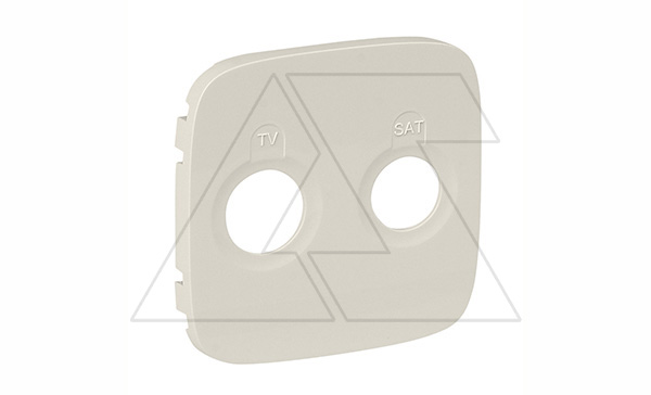 Valena Allure - Лицевая панель для розеток TV-SAT, слоновая кость