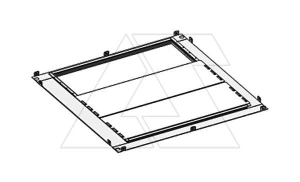 Дно щита NEO 700x600мм (ШxГ), RAL7035, IP55