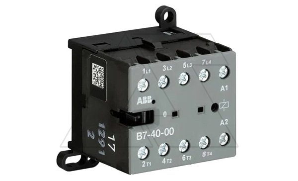 Мини-контактор B7-40-00-80 220...240VAC, 4NO 20A(12A-AC3) 5.5kW, без всп.контакт