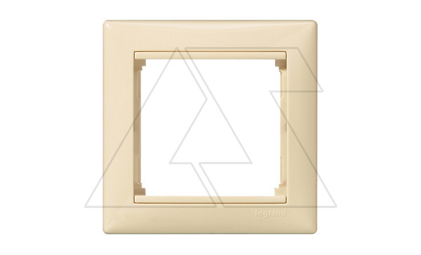 Valena - Рамка 1 пост, слоновая кость (инд. упаковка)